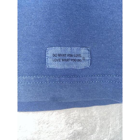 Life Is Good T Shirt M Work From Home Pants Optional S/S Dog XXL Blue Crew Neck - Picture 5 of 10